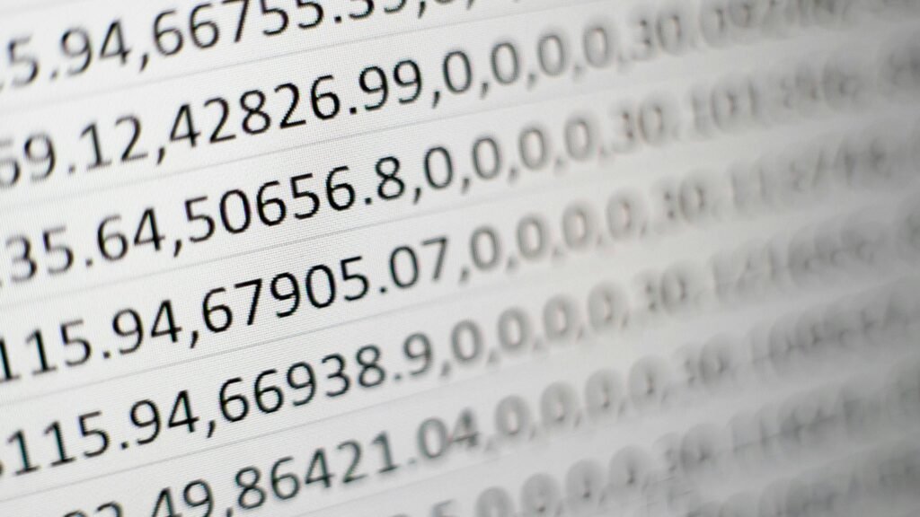 Finance data breach illustration