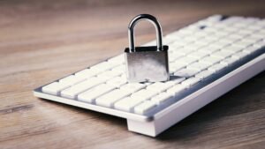 Finance data breach illustration