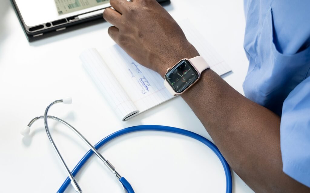 Healthcare data breach illustration