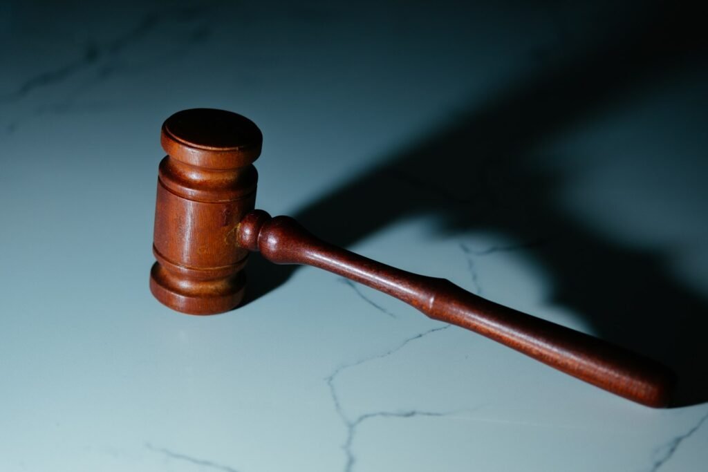 Judge gavel representing a class action data breach lawsuit
