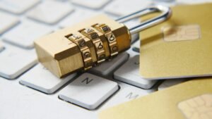 Finance data breach illustration