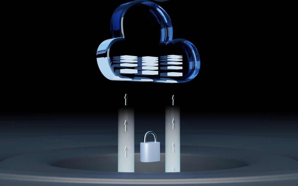 Healthcare data breach illustration