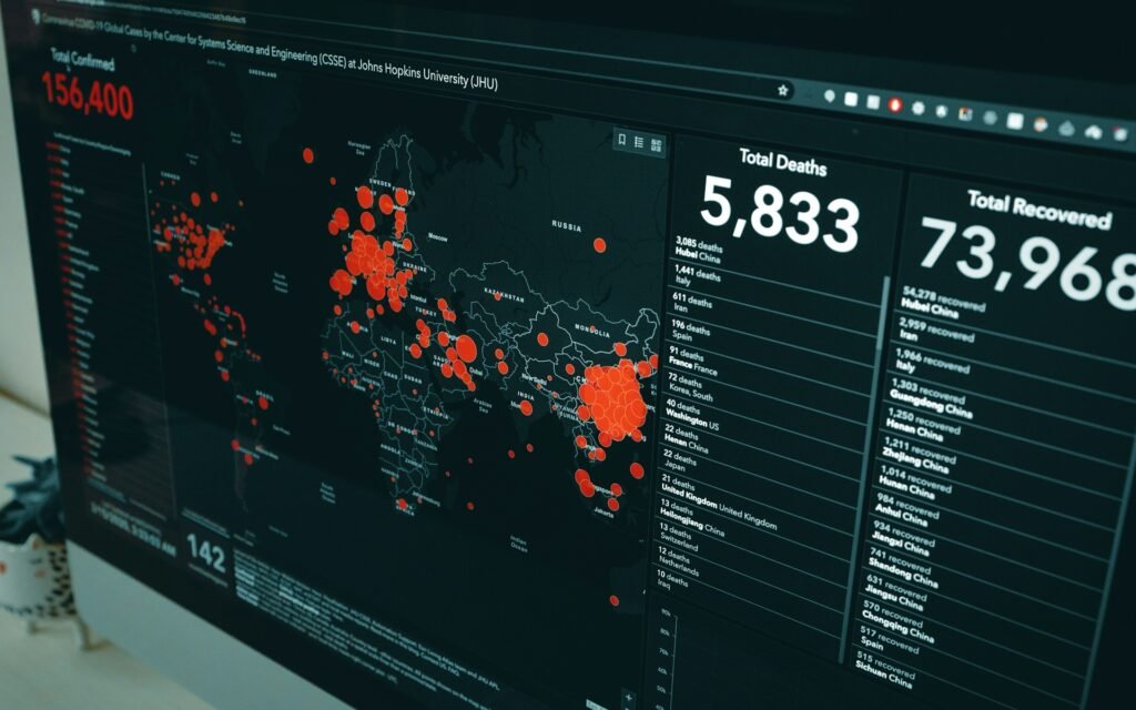 Healthcare data breach illustration