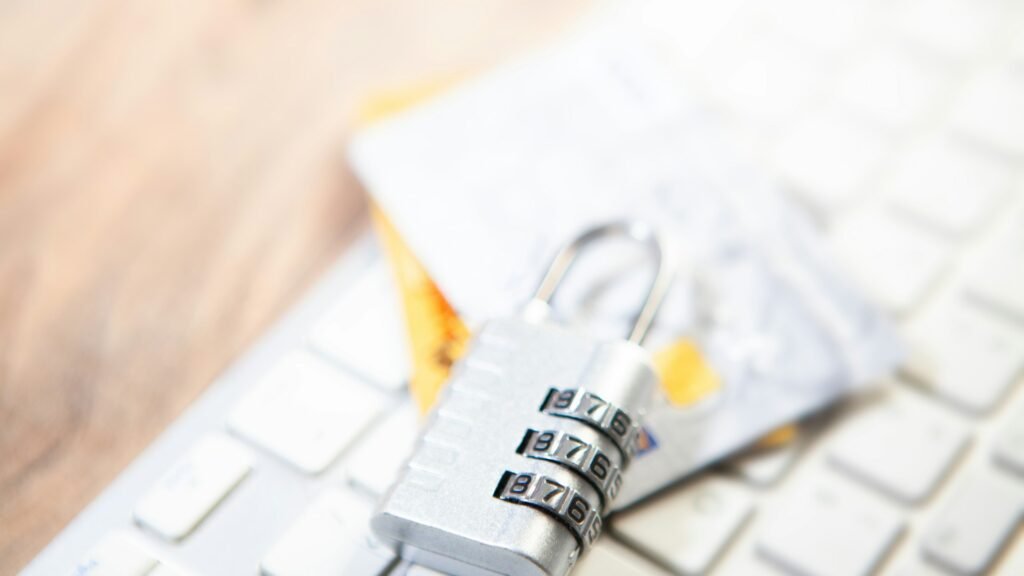 Finance data breach illustration