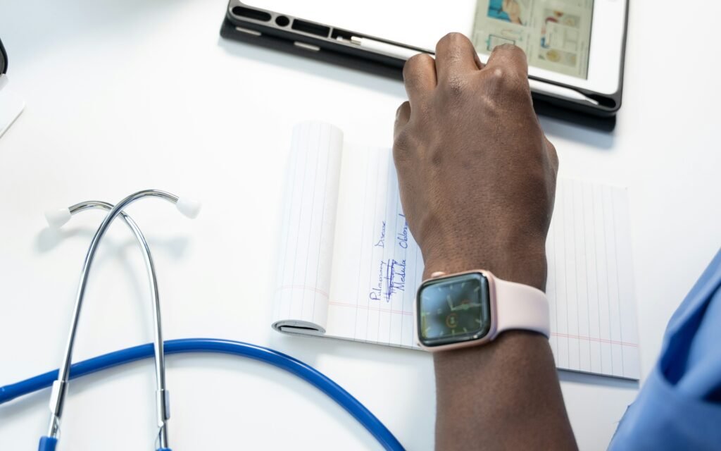 Healthcare data breach illustration