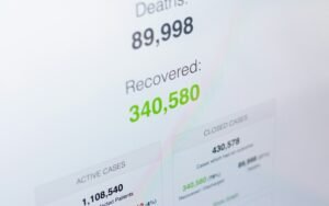 Healthcare data breach illustration