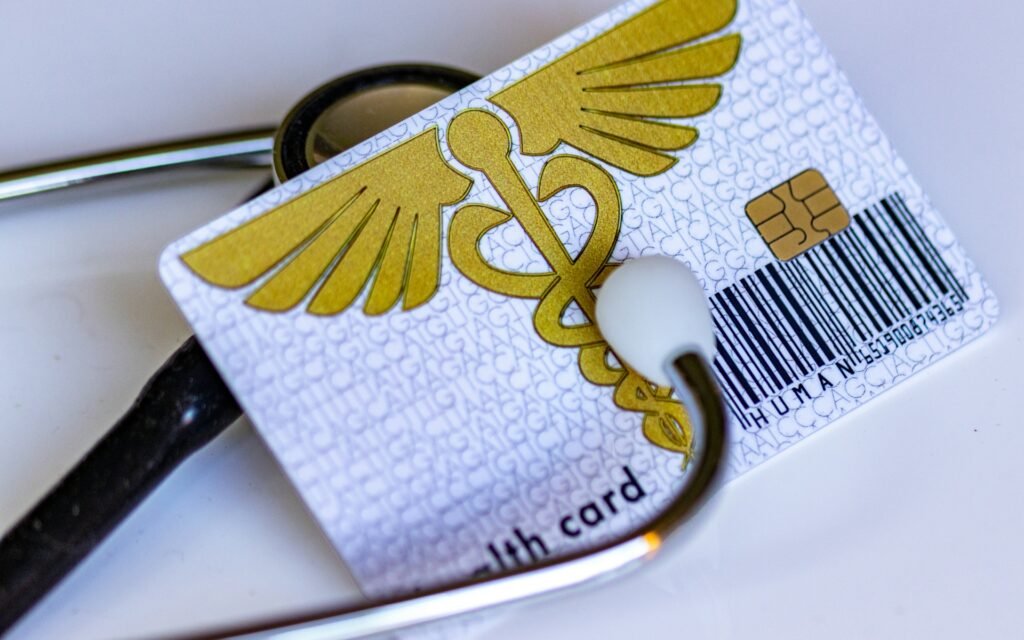 Healthcare data breach illustration