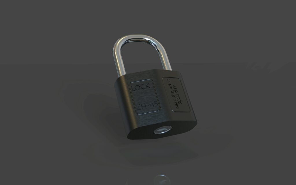 Finance data breach illustration
