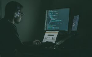 Manufacturing data breach illustration