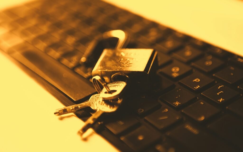 Finance data breach illustration